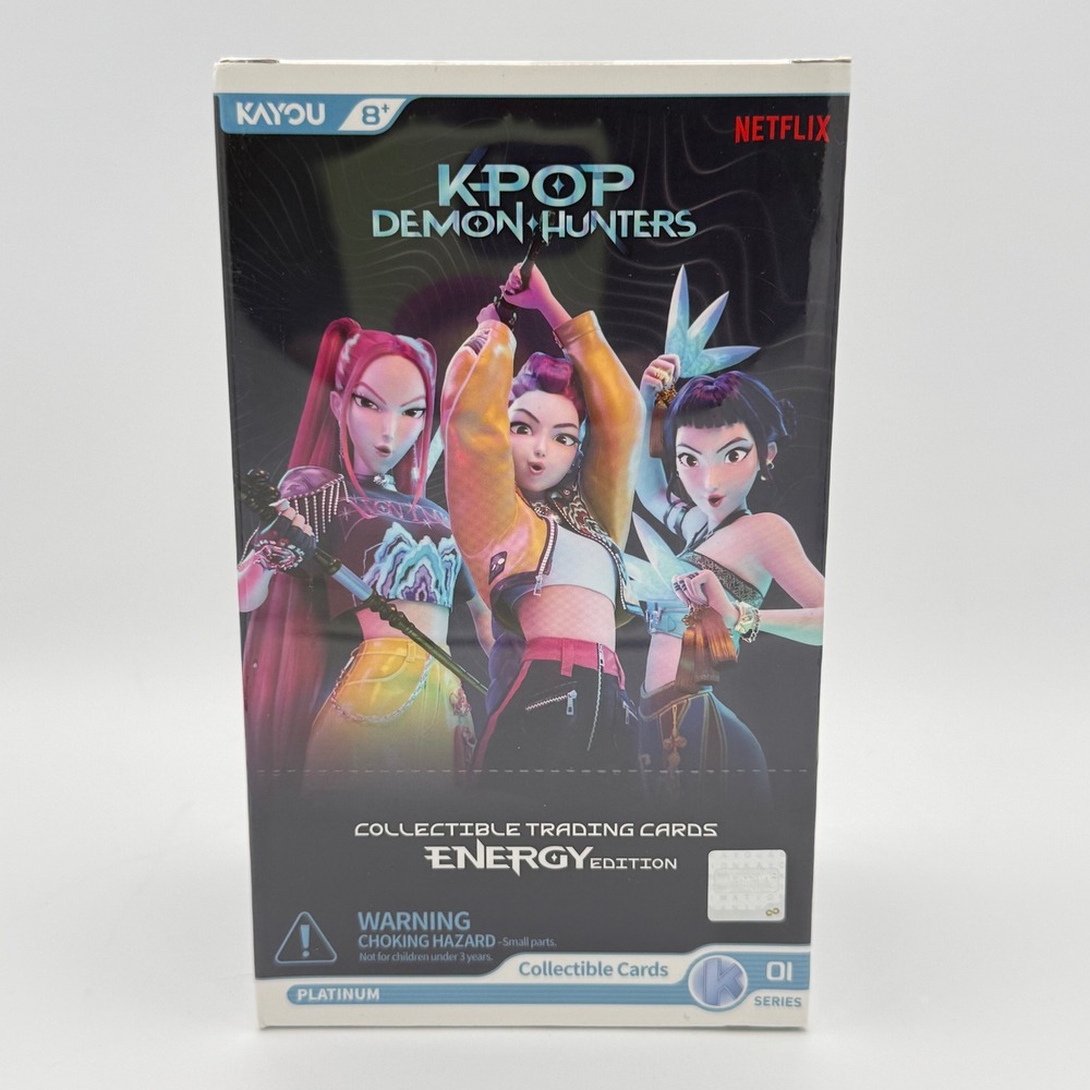 KAYOU KPOP Demon Hunters Energy Edition Platinum K01 Sealed Booster Box